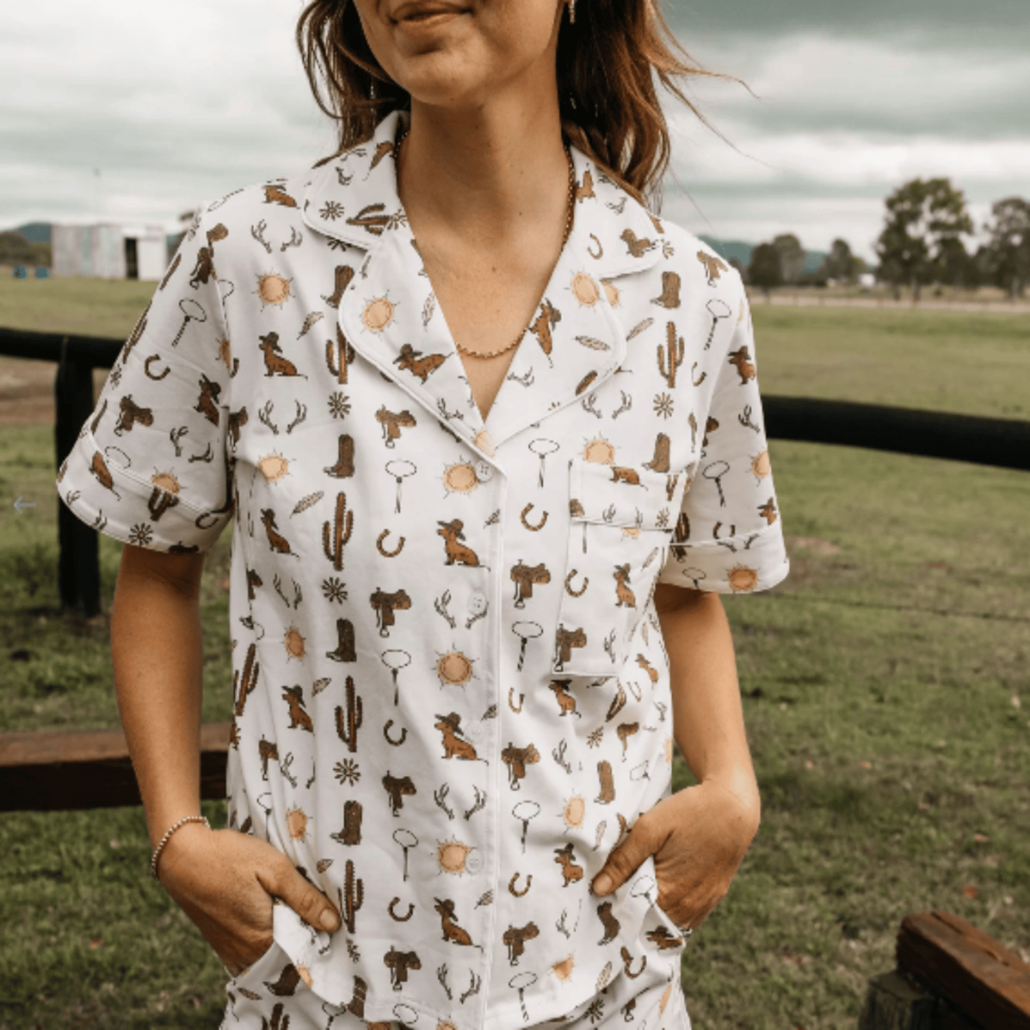 Wild Lace pyjamas Wild Lace Pyjamas Womens Country Dreams