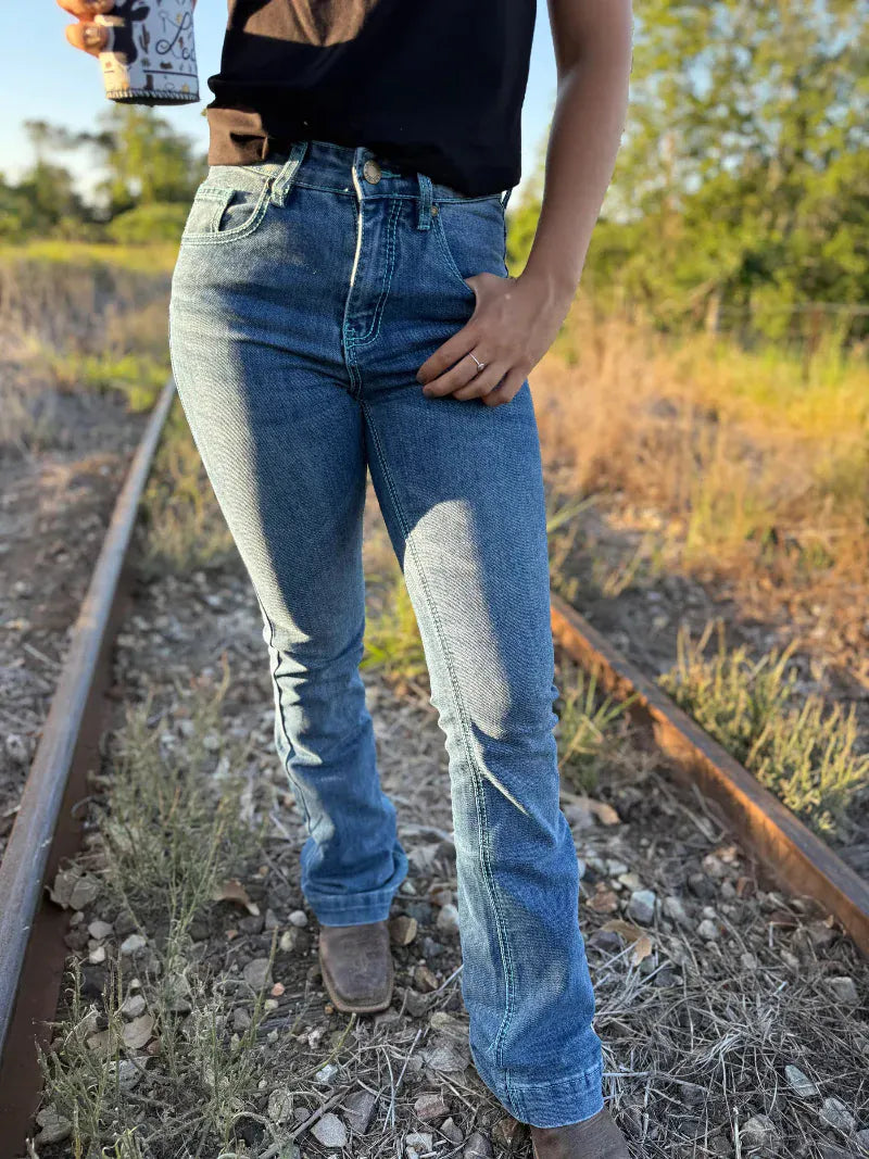 Wild Lace Womens Jeans Wild Lace Trouser Jeans Womens High Rise Baroness