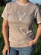 Wild Lace Womens Shirts 08 / Nude Wild Lace Tee Womens Dusty Collection