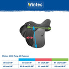 Wintec Saddles Wintec 2000 Pony All Purpose Saddle