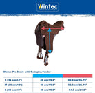 Wintec Saddles Wintec Pro Stock with Swinging Fender Standard HART