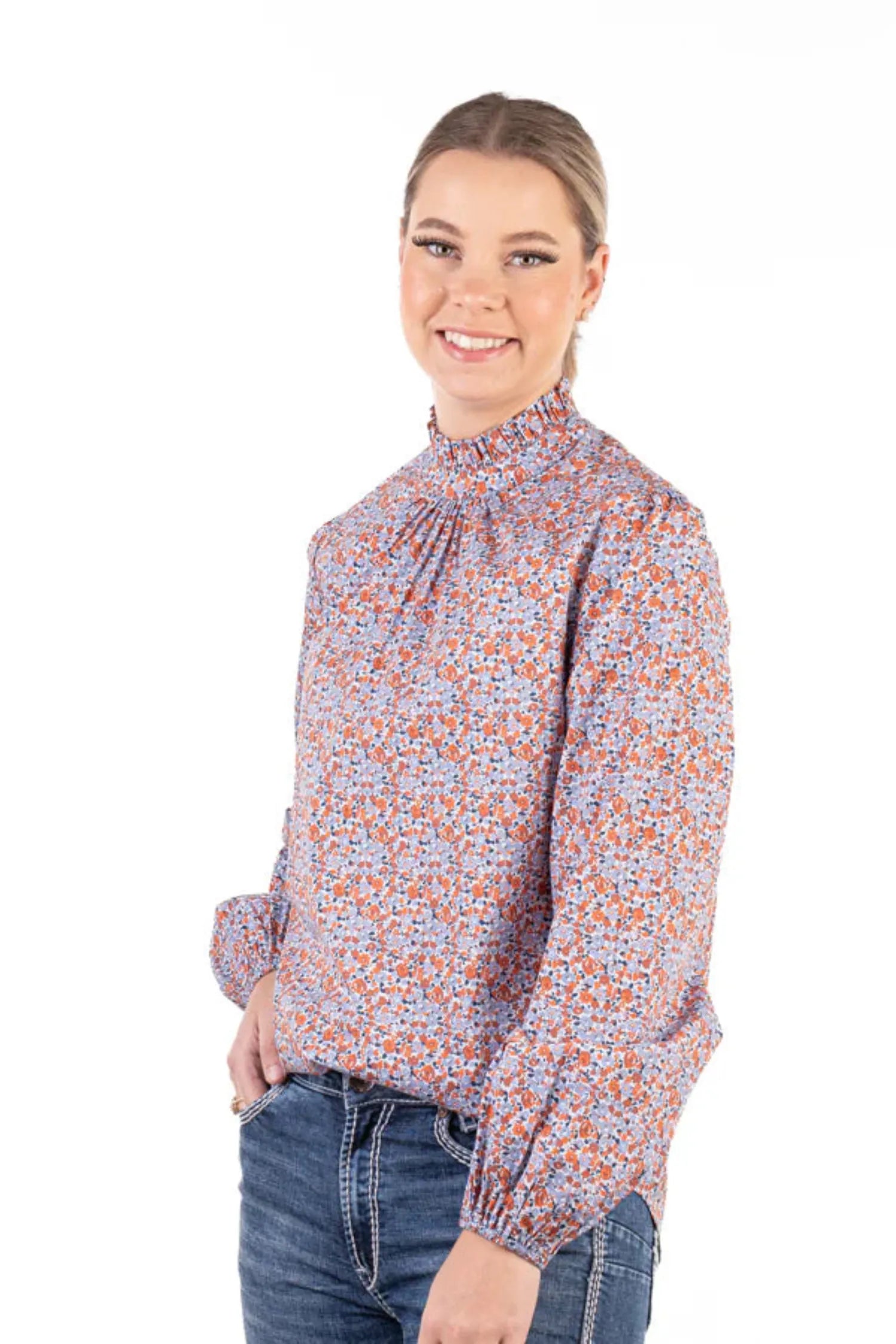 Wisteria Lane Womens Shirts Wisteria Lane Top Womens Floral