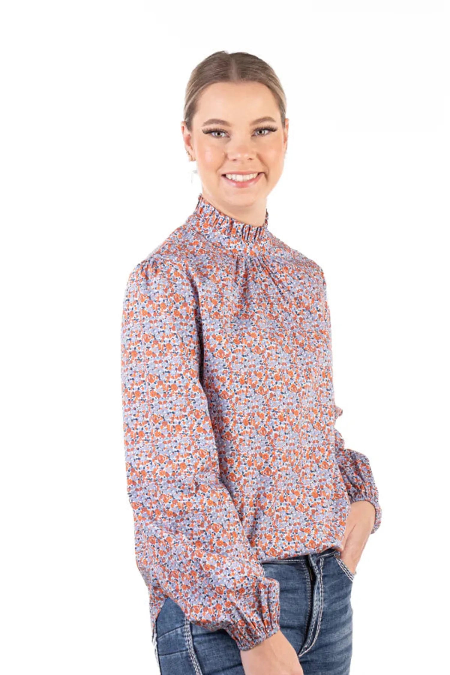 Wisteria Lane Womens Shirts Wisteria Lane Top Womens Floral