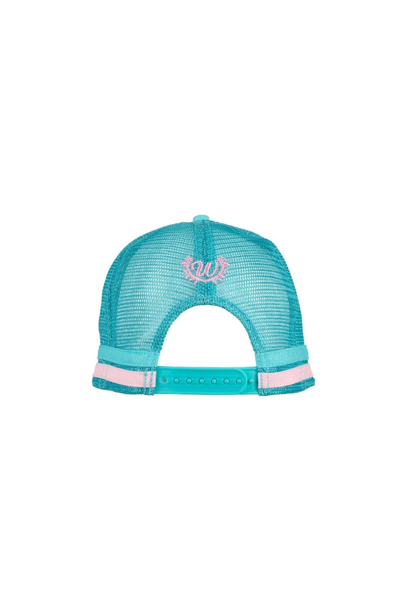 Wrangler Caps Aqua Wrangler Cap Sasha Trucker