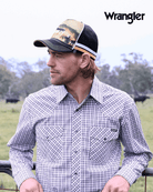 Wrangler Caps Black/Multi Wrangler Cap Eddie HP Trucker