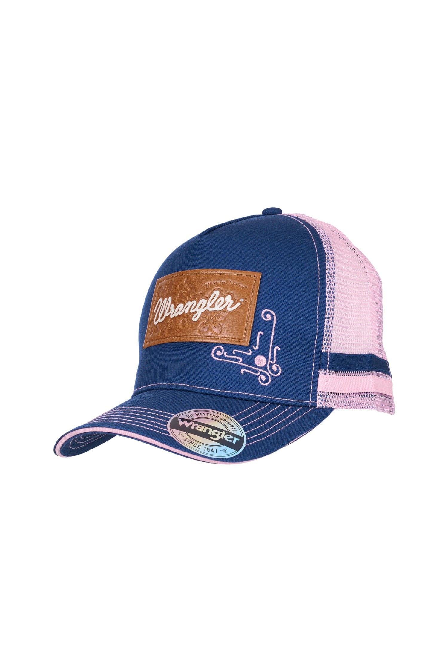 Wrangler Caps Blue Wrangler Cap Sasha HP Trucker