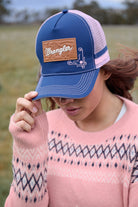 Wrangler Caps Blue Wrangler Cap Sasha HP Trucker