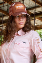 Wrangler Caps Copper Wrangler Cap Jenna Trucker Ponytail