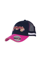 Wrangler Caps Navy/Pink Wrangler Cap Kids Molly Trucker