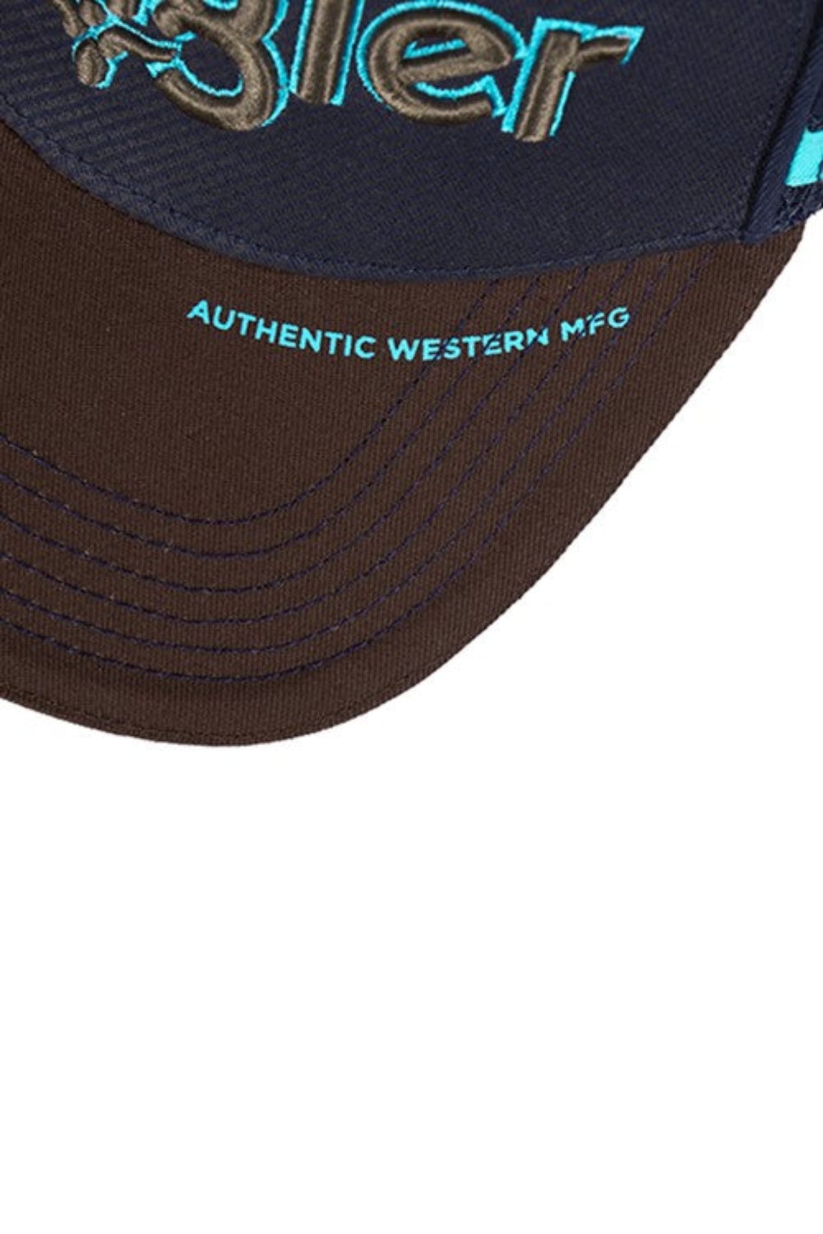 Wrangler Caps Navy/Tan Wrangler Cap Chase HP Trucker