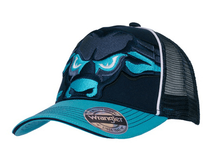 Wrangler Caps Navy Wrangler Cap Kids Bull Trucker