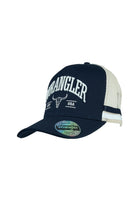 Wrangler Caps Navy Wrangler Cap Lyndell High Profile Trucker