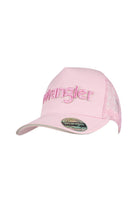 Wrangler Caps Pink Wrangler Cap Kimmy Ponytail Trucker