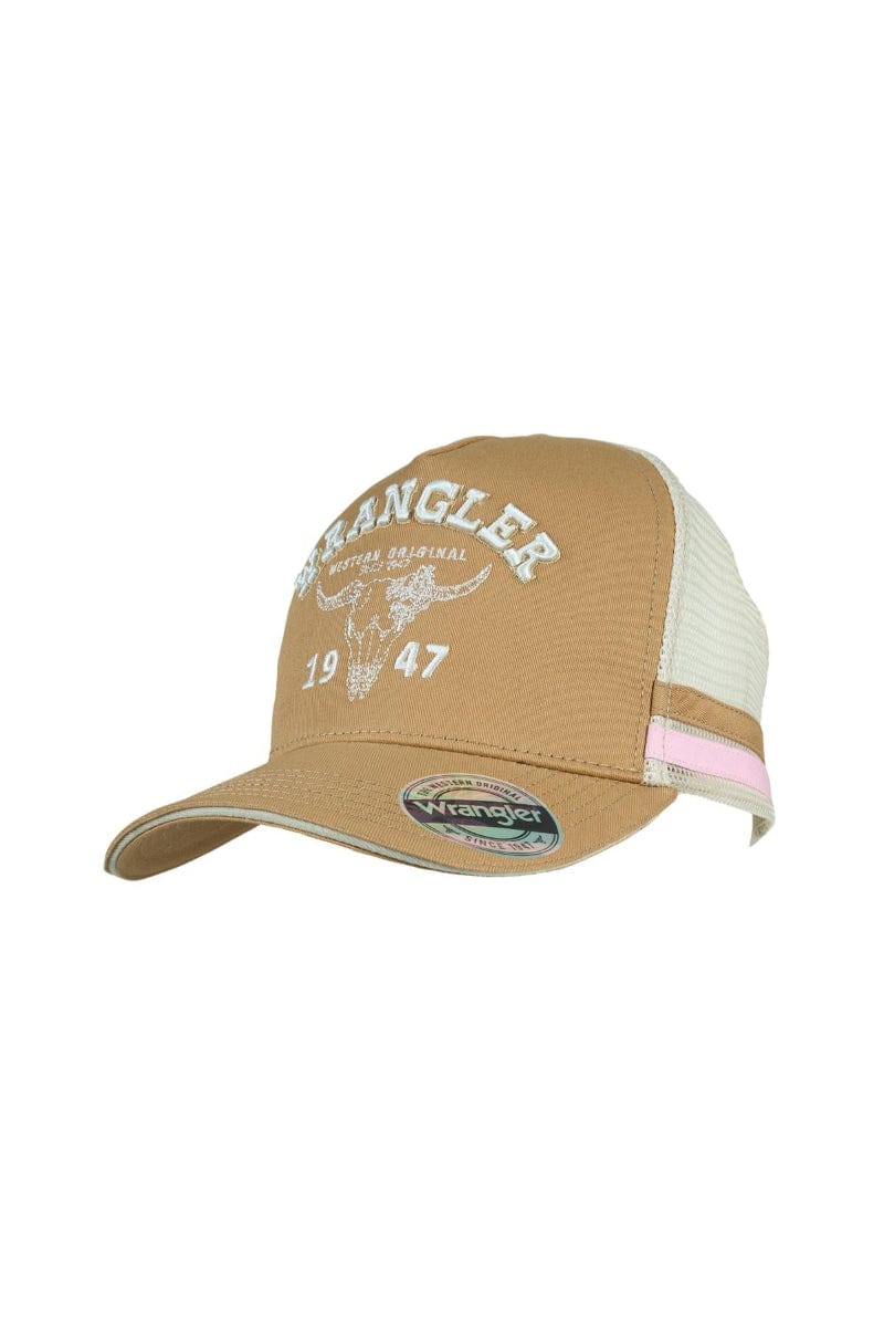 Wrangler Caps Stone Wrangler Cap Wendy High Profile Trucker