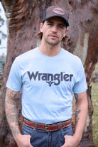 Wrangler Caps Tan/Navy Wrangler Cap Authentic HP Trucker
