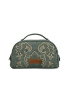 Wrangler Gifts & Homewares Sage Wrangler Cosmetic Bag Embroidered