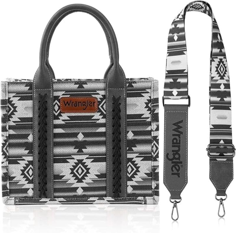 Wrangler Handbags & Wallets Black Wrangler Southwestern Crossbody Handbag Black