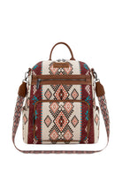 Wrangler Handbags - Wallets Brown Wrangler Backpack Lia Aztec Convertible