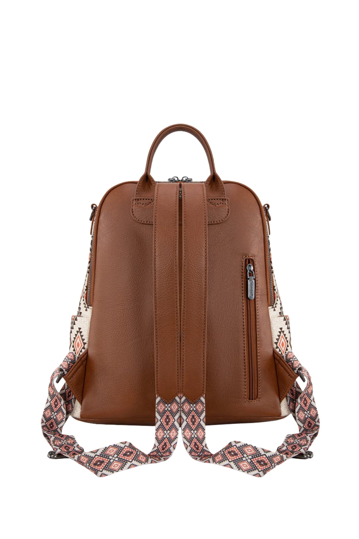Wrangler Handbags - Wallets Brown Wrangler Backpack Lia Aztec Convertible