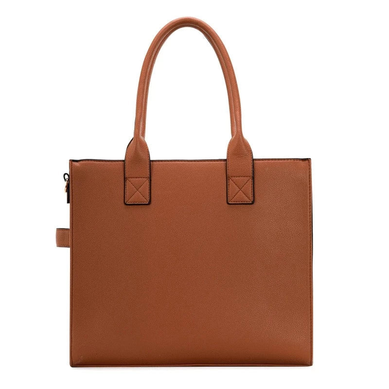 Wrangler Handbags & Wallets Brown Wrangler Handbag Carry-All Tote (WG70-8317)