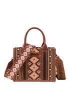 Wrangler Handbags - Wallets Brown Wrangler Handbag Southwestern Crossbody