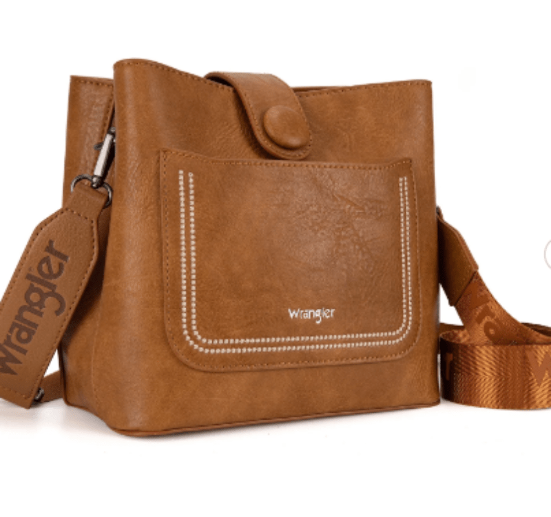 Wrangler Handbags & Wallets Brown Wrangler Hobo Crossbody/Shoulder Handbag