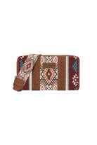 Wrangler Handbags - Wallets Brown Wrangler Wallet Lia Aztec