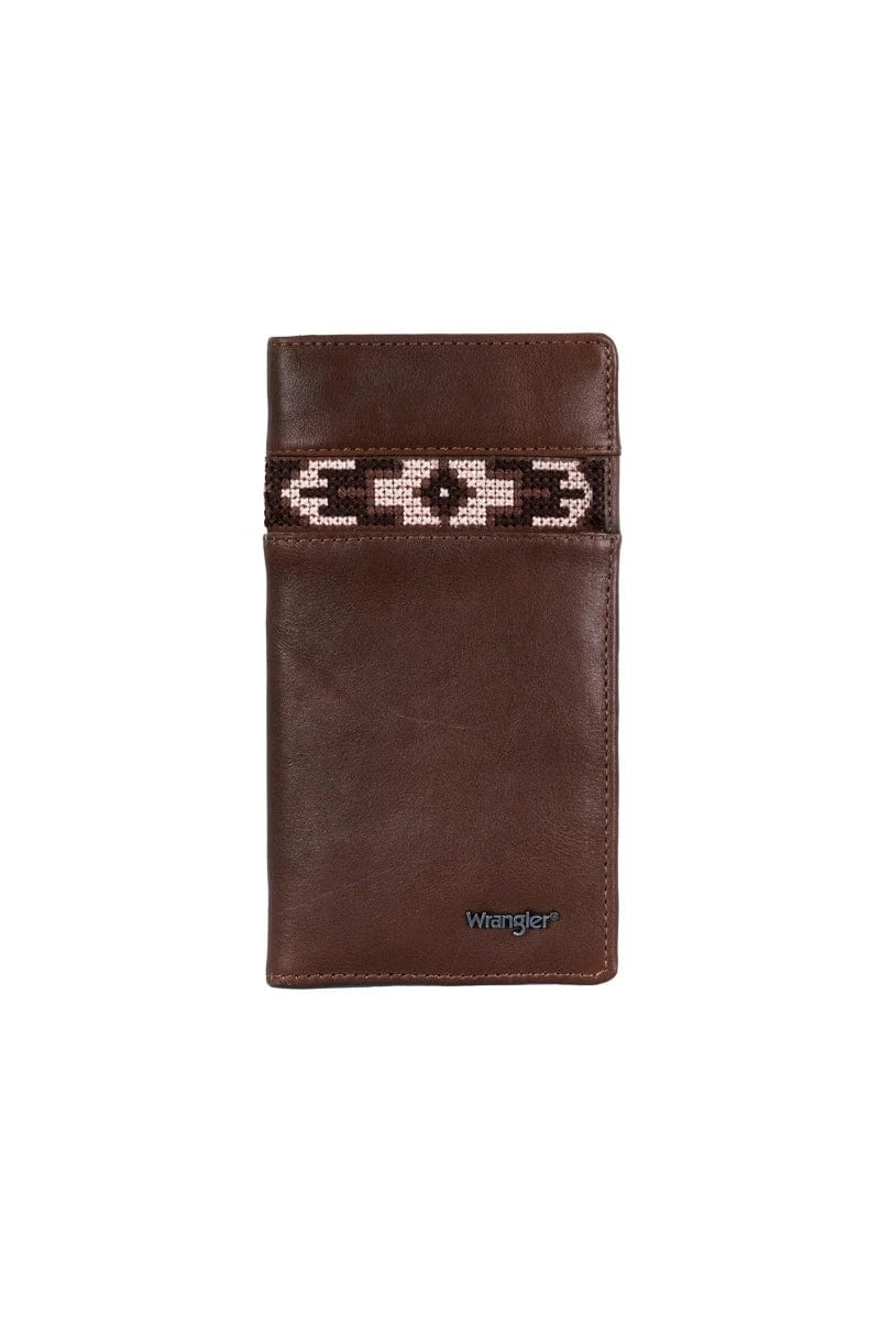 Wrangler Handbags & Wallets Dark Tan Wrangler Trent Rodeo Wallet (X3S945WLT)