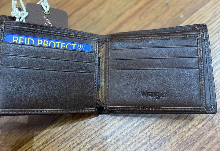 Wrangler Handbags & Wallets Dark Tan Wrangler Trent Wallet (X3S944WLT)