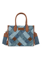 Wrangler Handbags - Wallets Denim Wrangler Handbag Denim Patchwork Crossbody