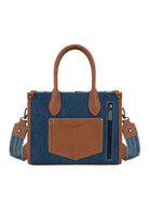 Wrangler Handbags - Wallets Denim Wrangler Handbag Denim Patchwork Crossbody