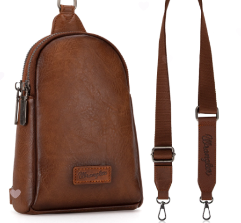 Wrangler Handbags & Wallets Light Brown Wrangler Sling Bag Light Brown