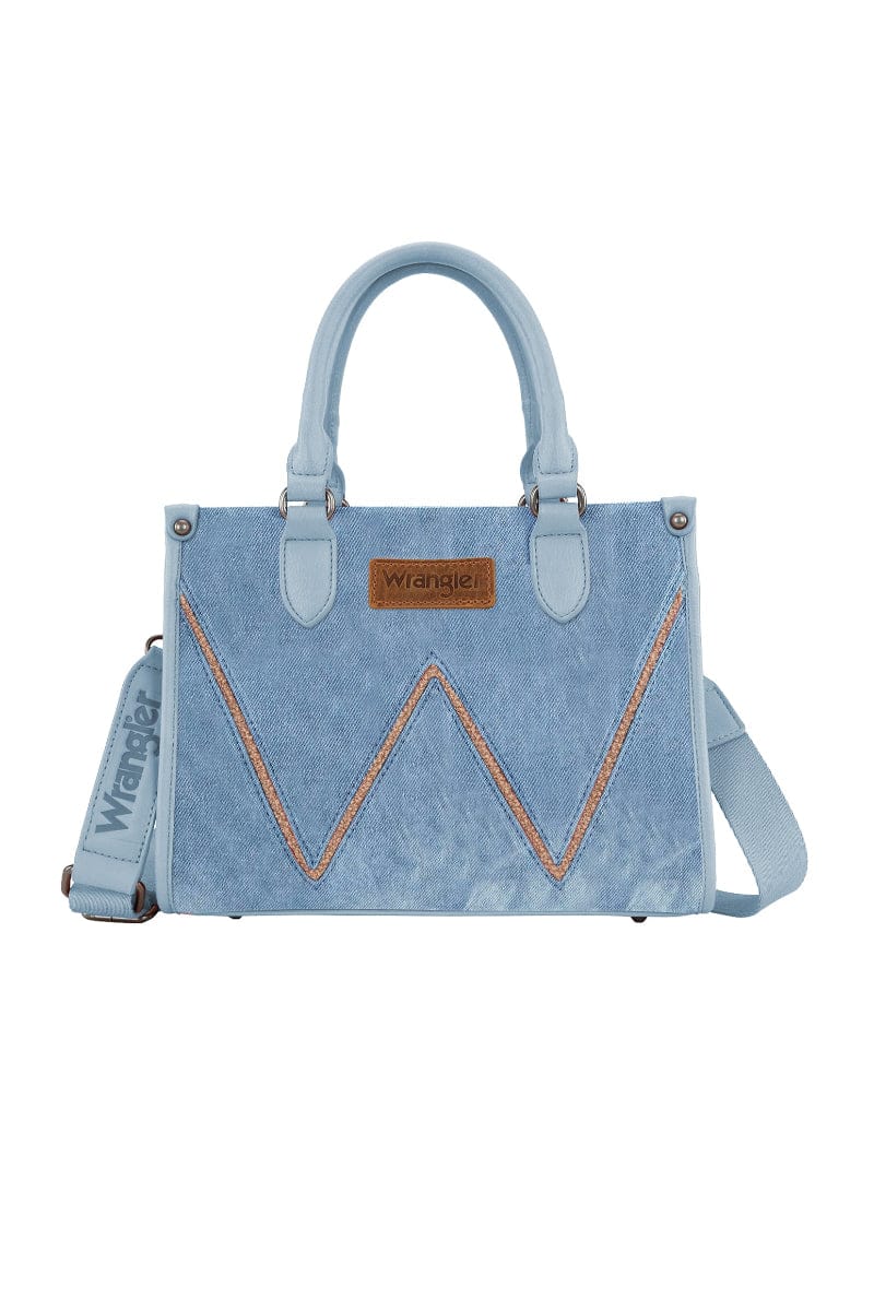 Wrangler Handbags - Wallets Light Denim Wrangler Handbag Willa Crossbody