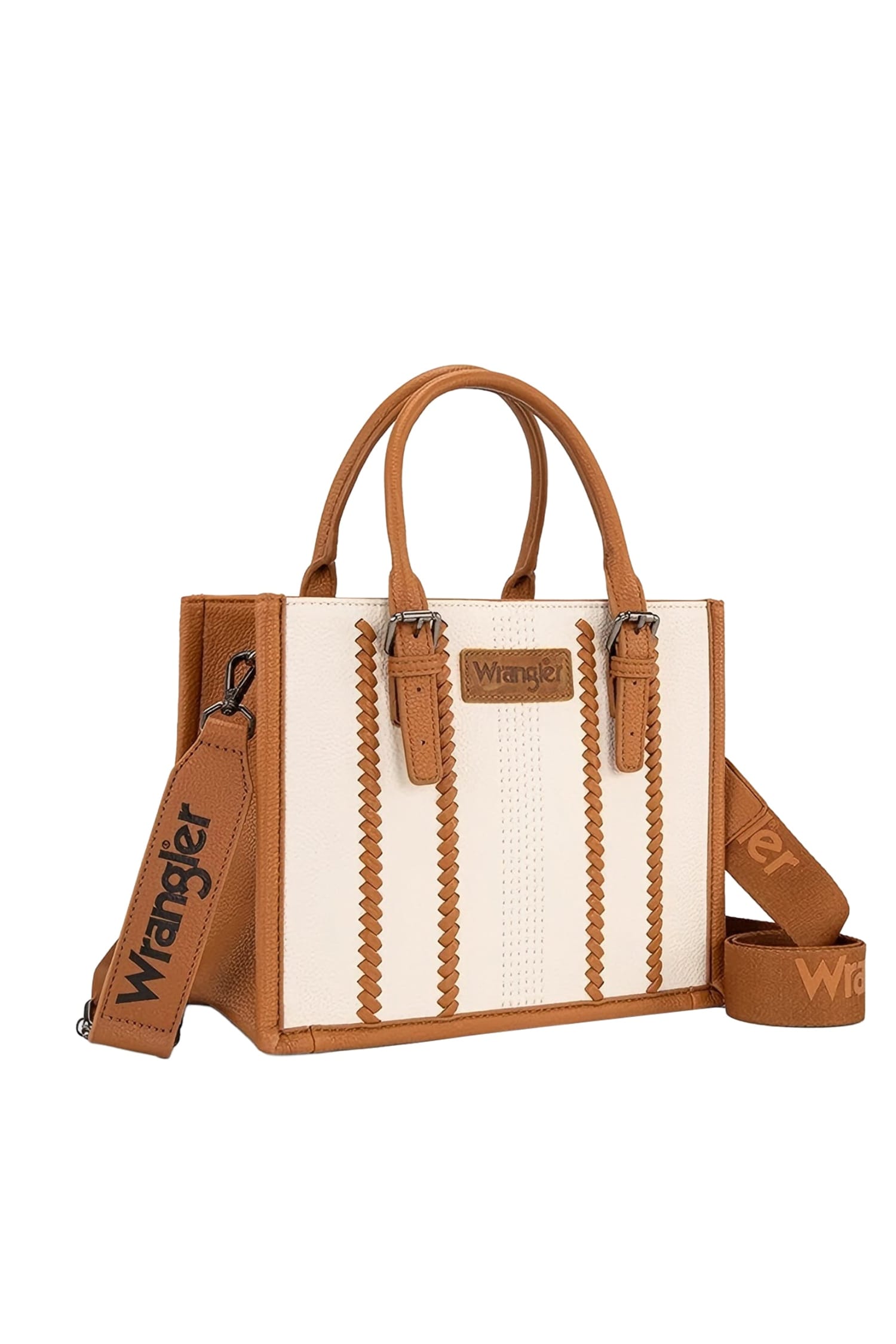 Wrangler Handbags - Wallets Natural/Tan Wrangler Handbag Boston Stitch Crossbody