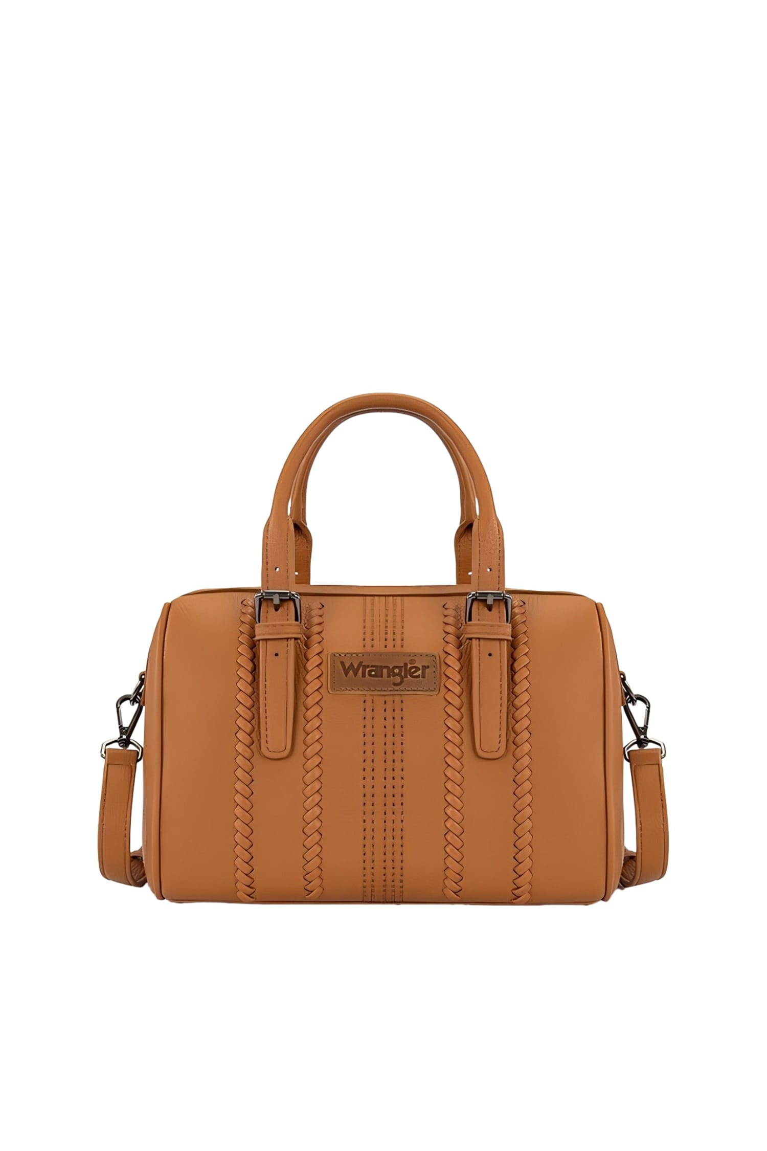 Wrangler Handbags - Wallets Tan Wrangler Bag Boston Stitch Barrel