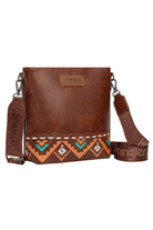 Wrangler Handbags - Wallets Tan Wrangler Handbag Lana Aztec Print Crossbody