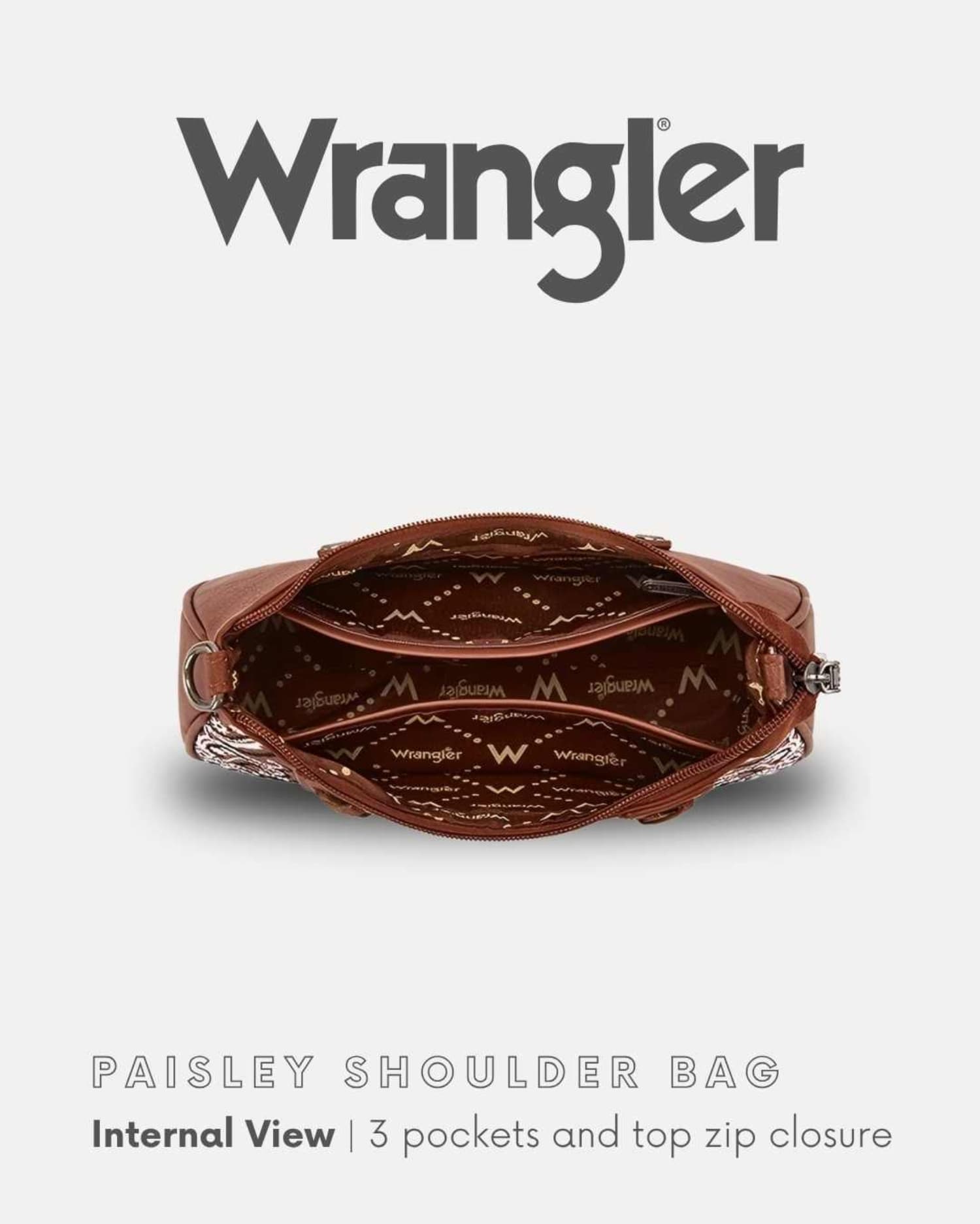 Wrangler Handbags - Wallets Tan Wrangler Handbag Paisley