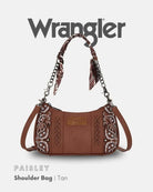 Wrangler Handbags - Wallets Tan Wrangler Handbag Paisley