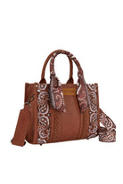 Wrangler Handbags - Wallets Tan Wrangler Handbag Paisley Crossbody