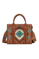 Wrangler Handbags - Wallets Tan Wrangler Handbag Talia Aztec Crossbody