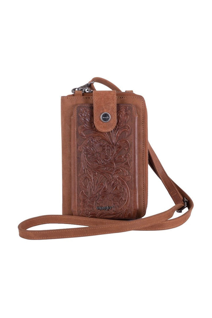 Wrangler Handbags & Wallets Tan Wrangler Tayla Phone Bag (X3S2943BAG)