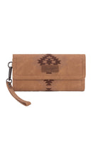 Wrangler Handbags - Wallets Tan Wrangler Wallet Harper Aztec