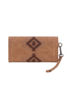 Wrangler Handbags - Wallets Tan Wrangler Wallet Harper Aztec