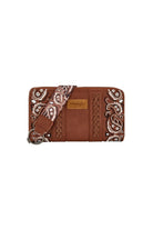 Wrangler Handbags - Wallets Tan Wrangler Wallet Paisley