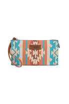 Wrangler Handbags - Wallets Tan Wrangler Wristlet Cilia Aztec