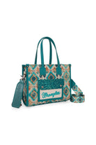 Wrangler Handbags & Wallets Turquoise Wrangler Crossbody Tote Aztec