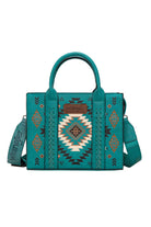 Wrangler Handbags - Wallets Turquoise Wrangler Handbag Talia Aztec Crossbody