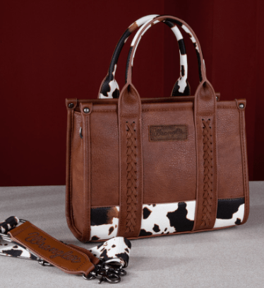 Wrangler Handbags & Wallets Wrangler Handbag Cow Print Small Crossbody