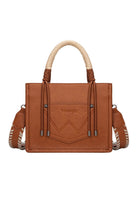 Wrangler Handbags - Wallets Wrangler Handbag Cow Print Tassel Crossbody