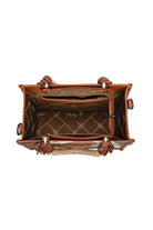 Wrangler Handbags - Wallets Wrangler Handbag Cow Print Tassel Crossbody
